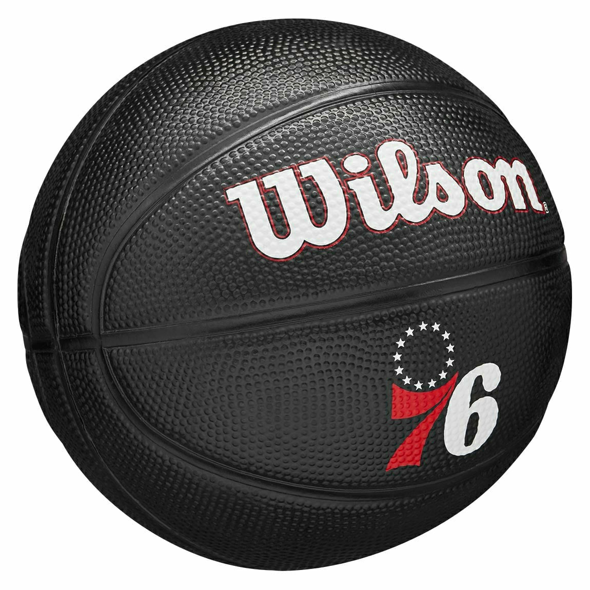 Philadelphia 76ers Tribute Wilson NBA Mini Basketball (Size 3) Classic
