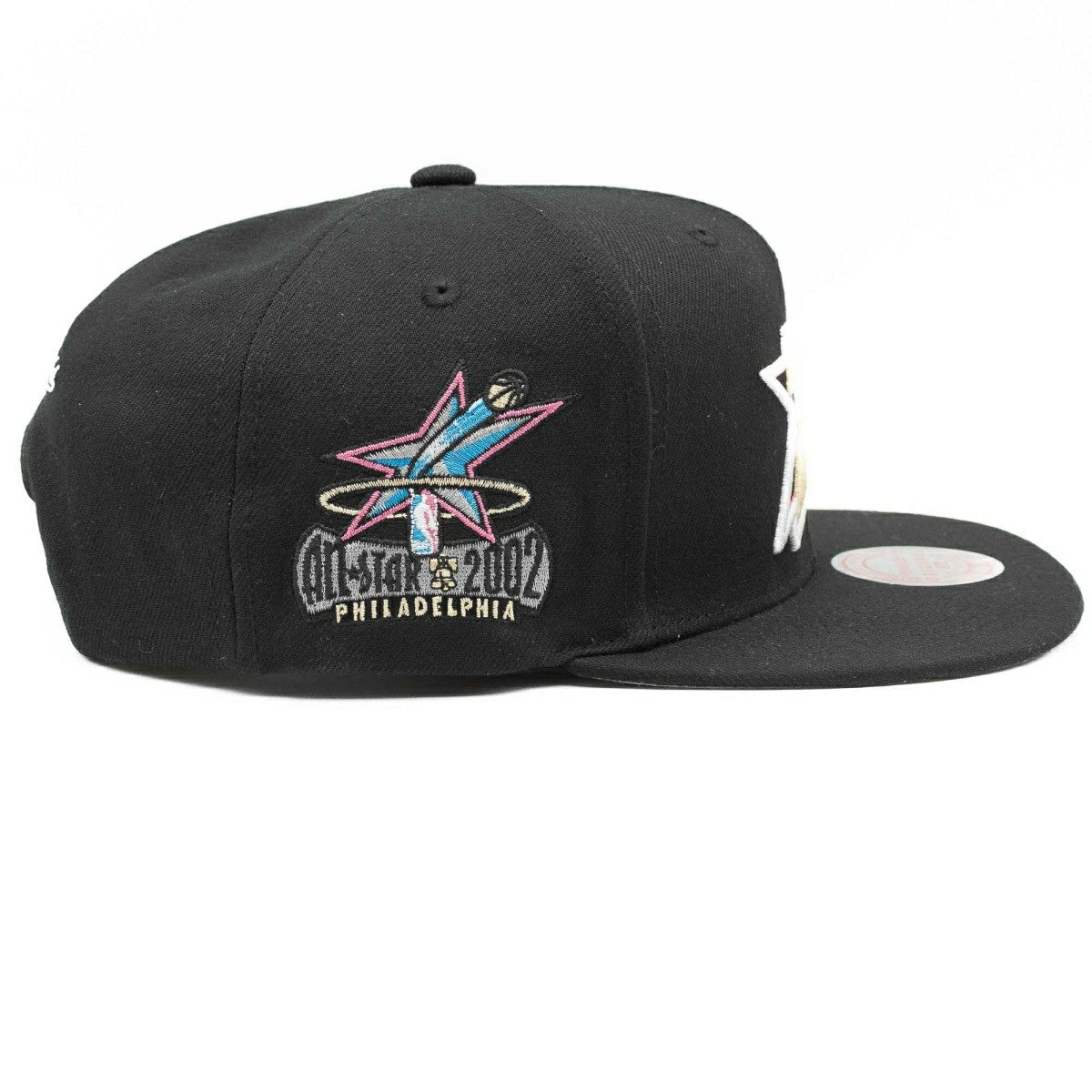 Philadelphia 76ers Neon Tropical Mitchell & Ness Snapback NBA Cap Fashion