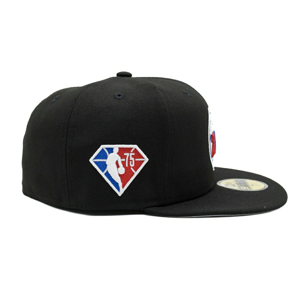 Philadelphia 76ers 75th Anniversary New Era 59FIFTY Fitted NBA Cap Lifestyle