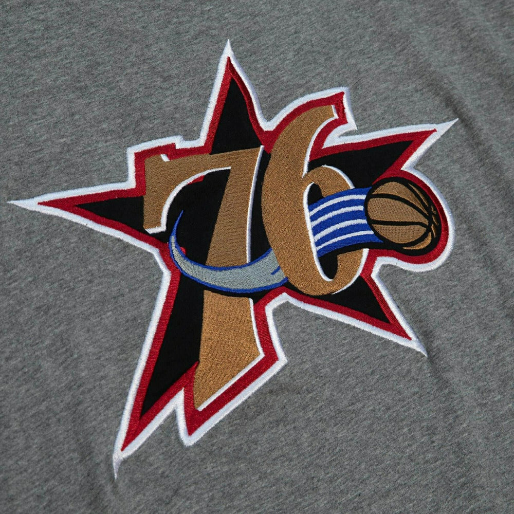 Philadelphia 76ers Mitchell & Ness Color Blocked Classic NBA T-Shirt Taass sale