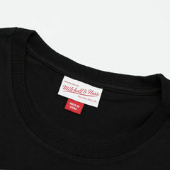 Philadelphia 76ers Big Face 4.0 Heavyweight Mitchell & Ness NBA T-Shirt Black Taass for sale