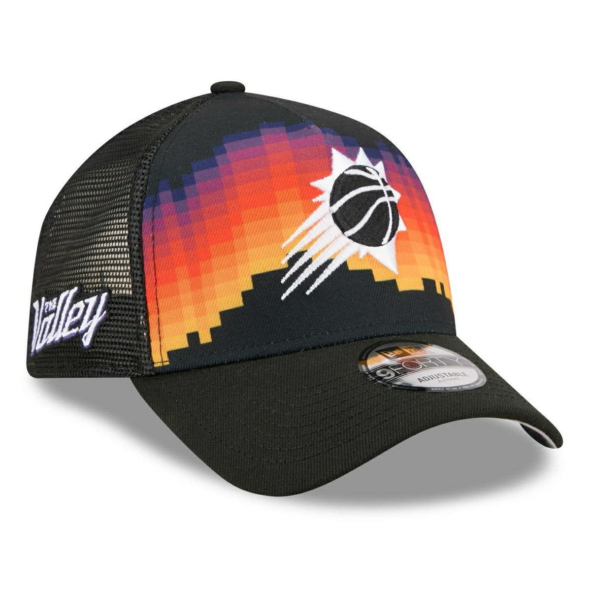 Phoenix Suns 2025-26 NBA City Edition 9FORTY A-Frame Trucker Cap Taass for sale