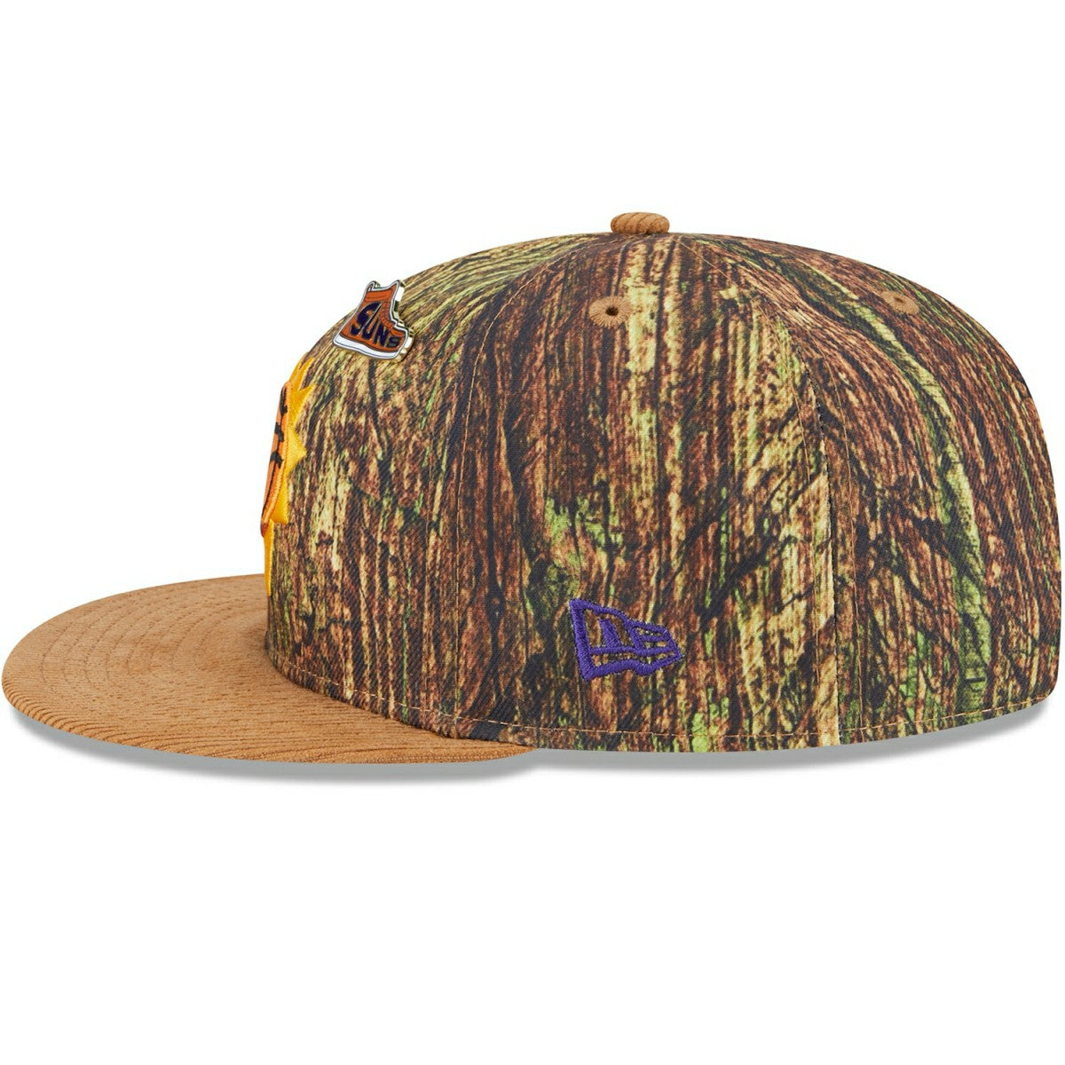 Phoenix Suns 2025 NBA All-Star Game Forrest Camo 9FIFTY Snapback Cap Taass sale