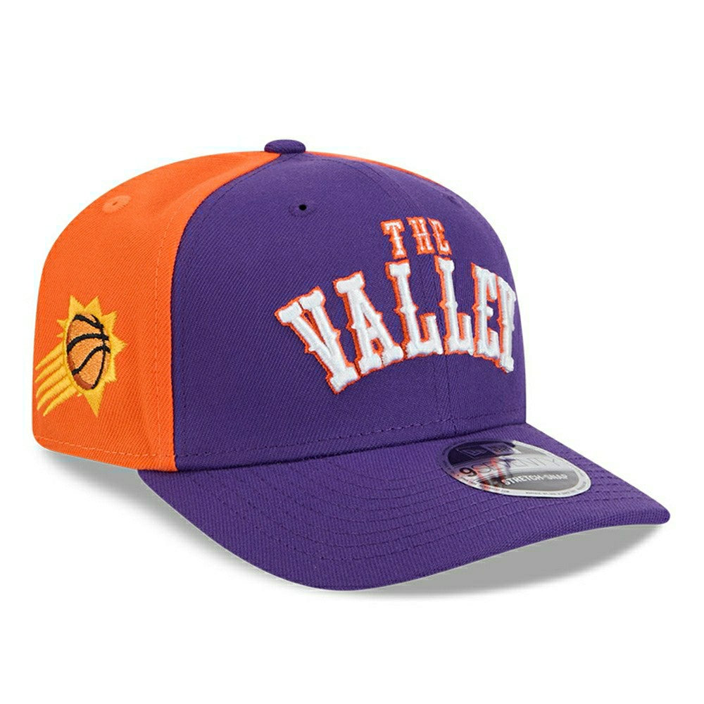 Phoenix Suns 2024 NBA City Edition New Era Stretch-Snap 9SEVENTY Cap Classic