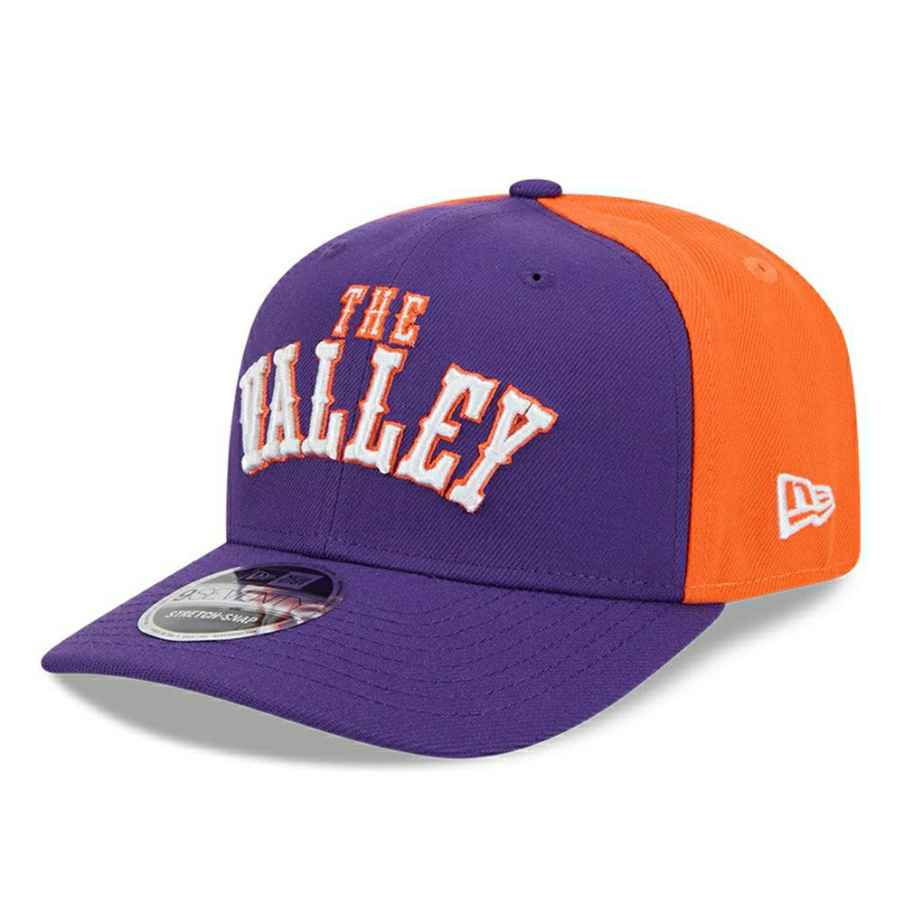 Phoenix Suns 2024 NBA City Edition New Era Stretch-Snap 9SEVENTY Cap Classic