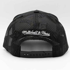 Phoenix Suns Mitchell & Ness Monogram NBA Trucker Cap Black Taass for sale