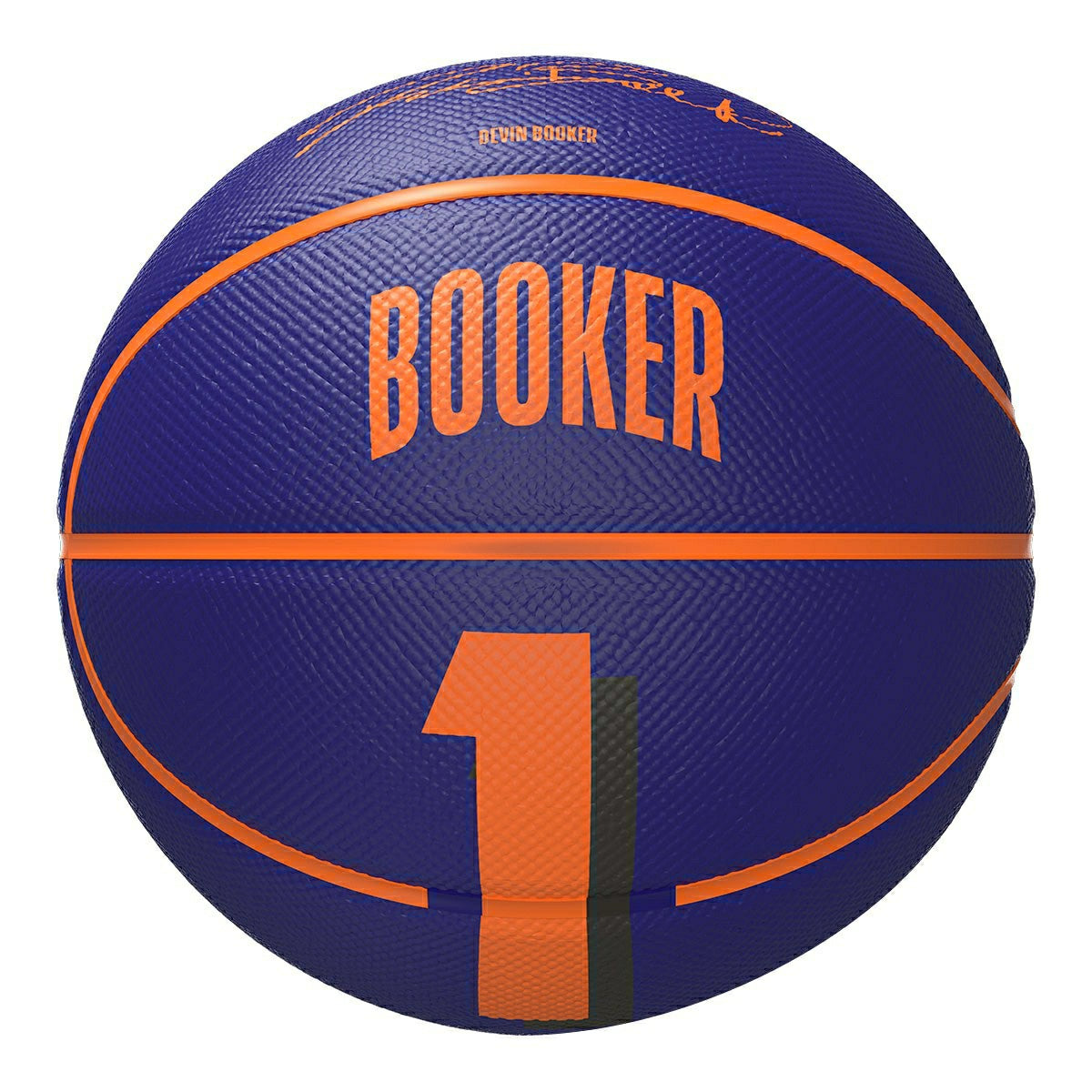 Devin Booker #1 Phoenix Suns Wilson NBA Mini Basketball (Size 3) Taass sale