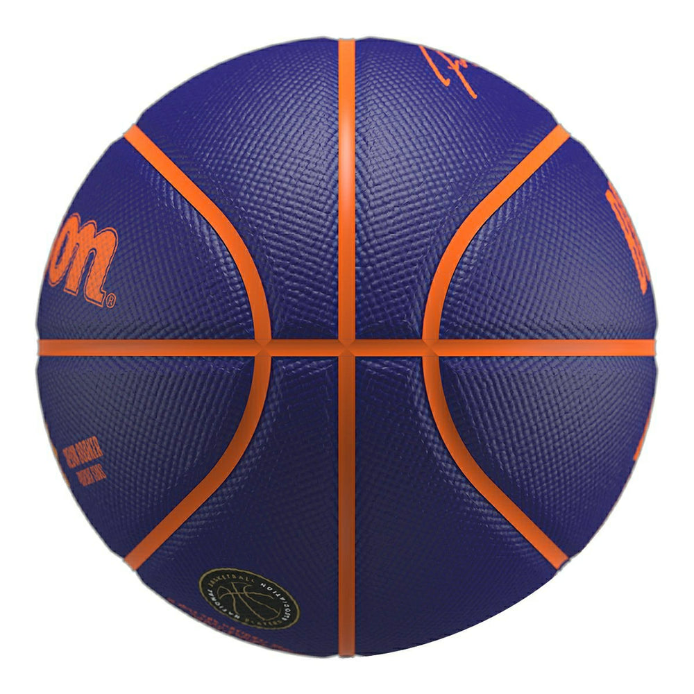 Devin Booker #1 Phoenix Suns Wilson NBA Mini Basketball (Size 3) Taass sale