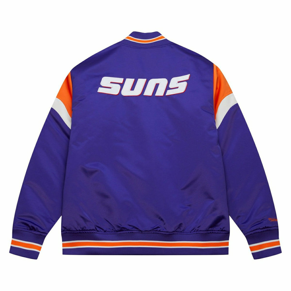 Phoenix Suns Mitchell & Ness Heavyweight Satin NBA Jacket Taass sale