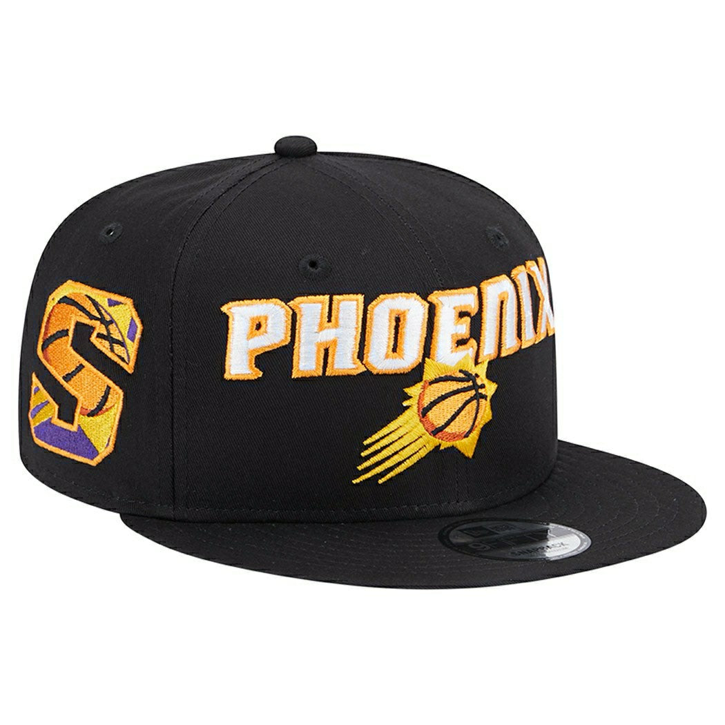Phoenix Suns Side Patch New Era 9FIFTY Snapback NBA Cap Black Taass US
