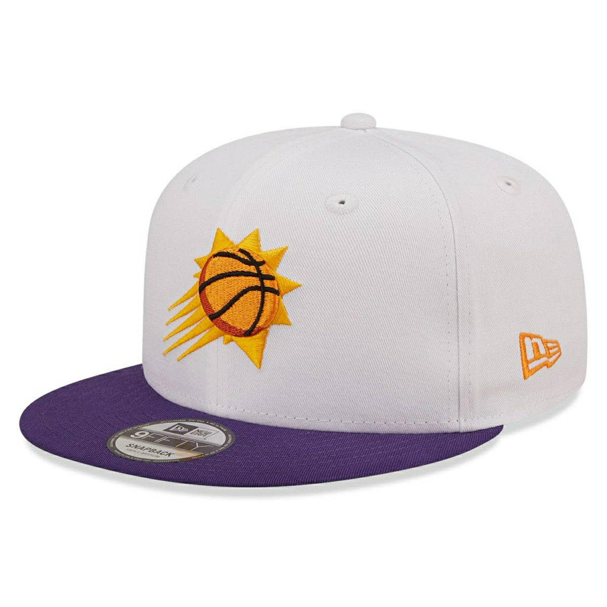 Phoenix Suns White Crown New Era 9FIFTY Snapback NBA Cap Fashion