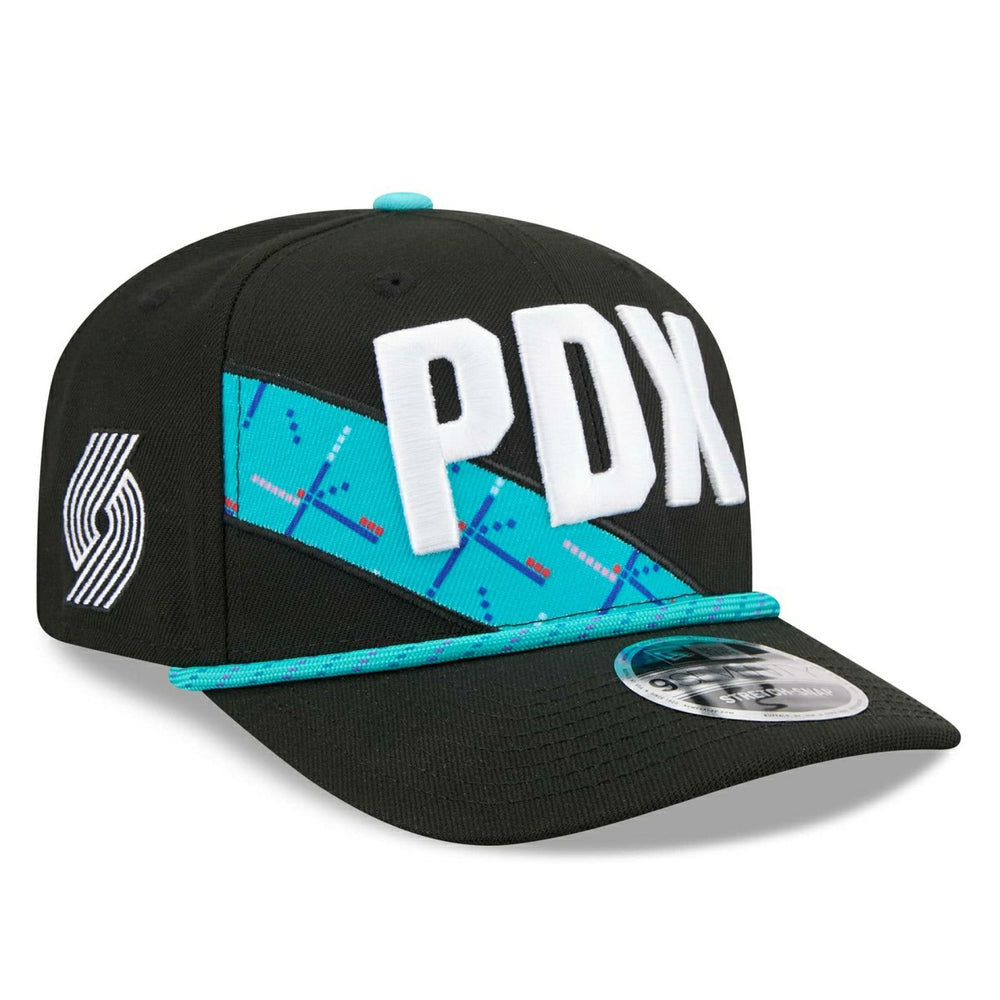 Portland Trail Blazers 2025-26 NBA City Edition 9SEVENTY Stretch-Snap Cap Classic