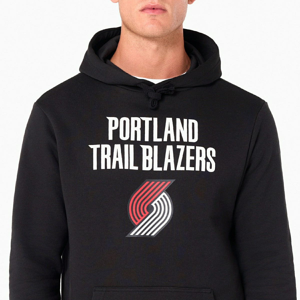 Portland Trail Blazers Team Logo New Era Hoodie NBA Sweatshirt Taass US