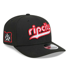 Portland Trail Blazers 2024 NBA City Edition New Era Stretch-Snap 9SEVENTY Cap Taass for sale