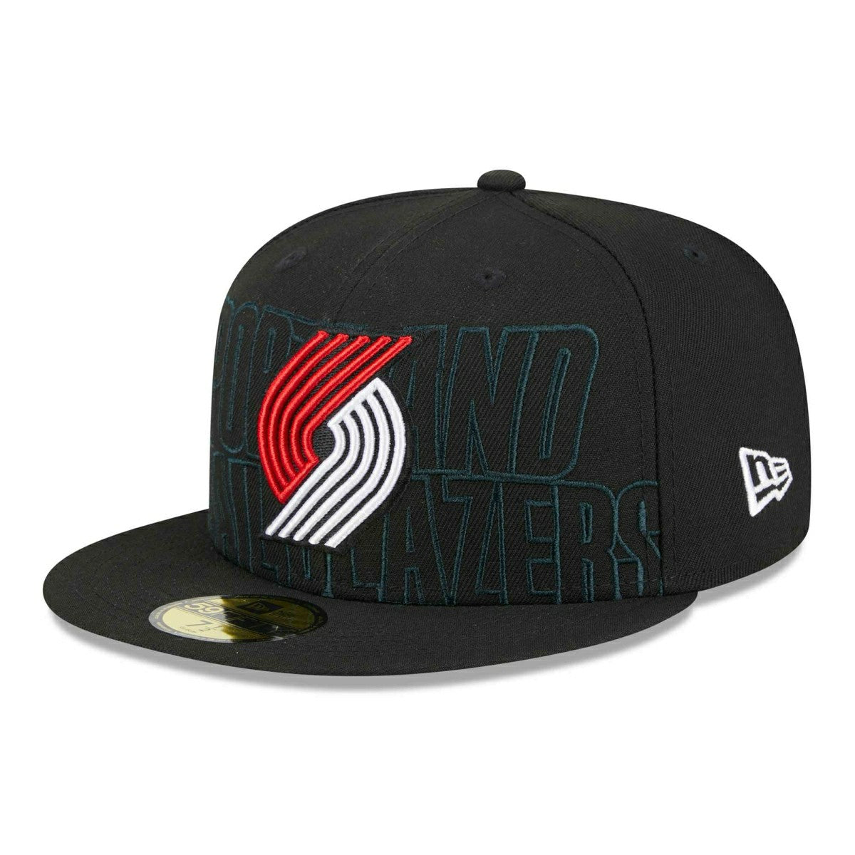 Portland Trail Blazers 2023 NBA Draft New Era 59FIFTY Fitted Cap Black Taass US