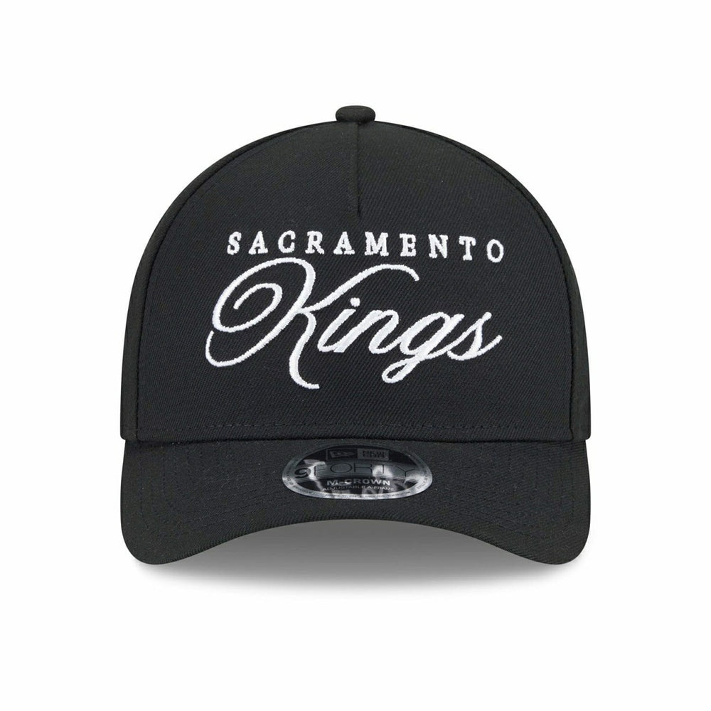Sacramento Kings 2025 NBA Draft 9FORTY M-Crown A-Frame Snapback Cap Black Classic