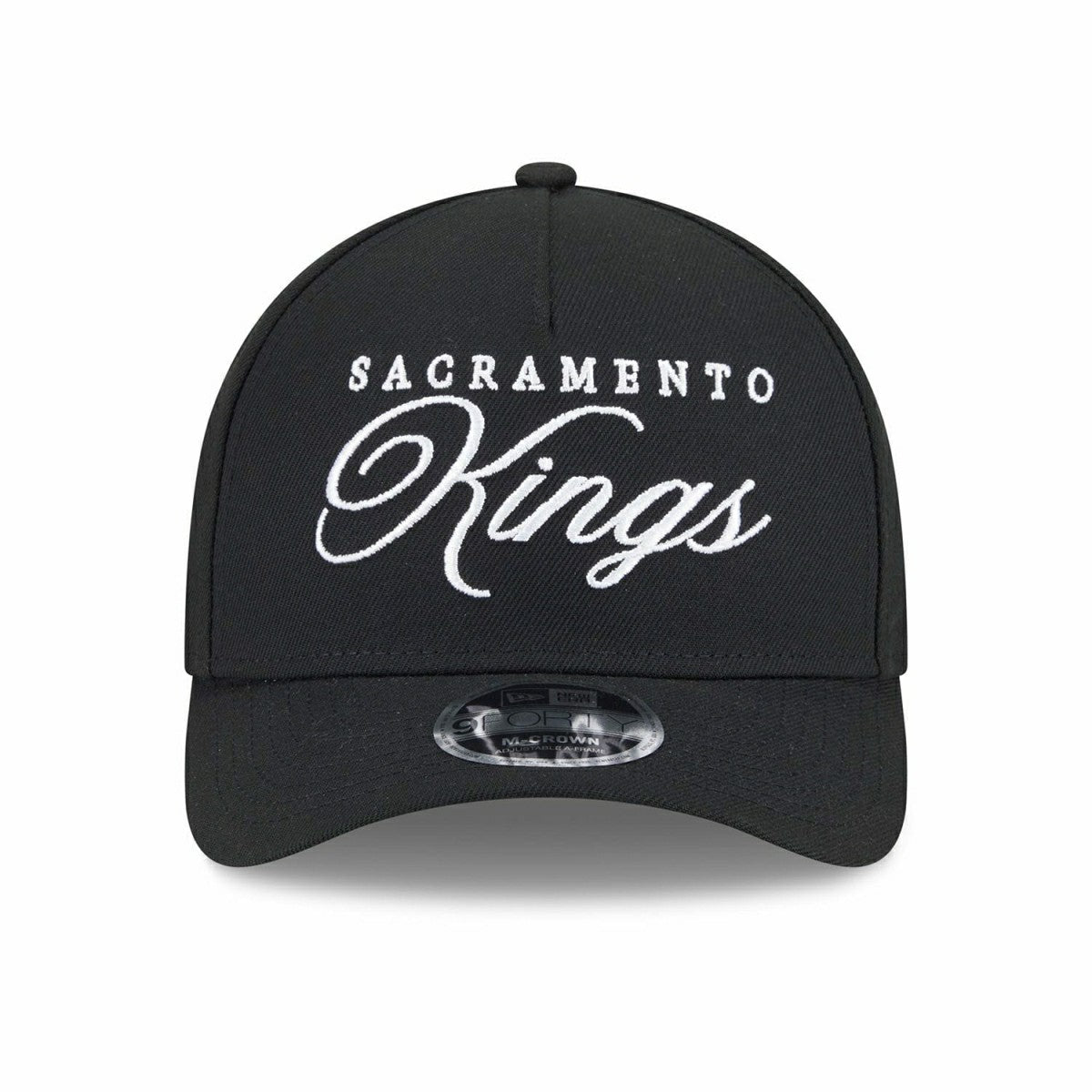 Sacramento Kings 2025 NBA Draft 9FORTY M-Crown A-Frame Snapback Cap Black Classic