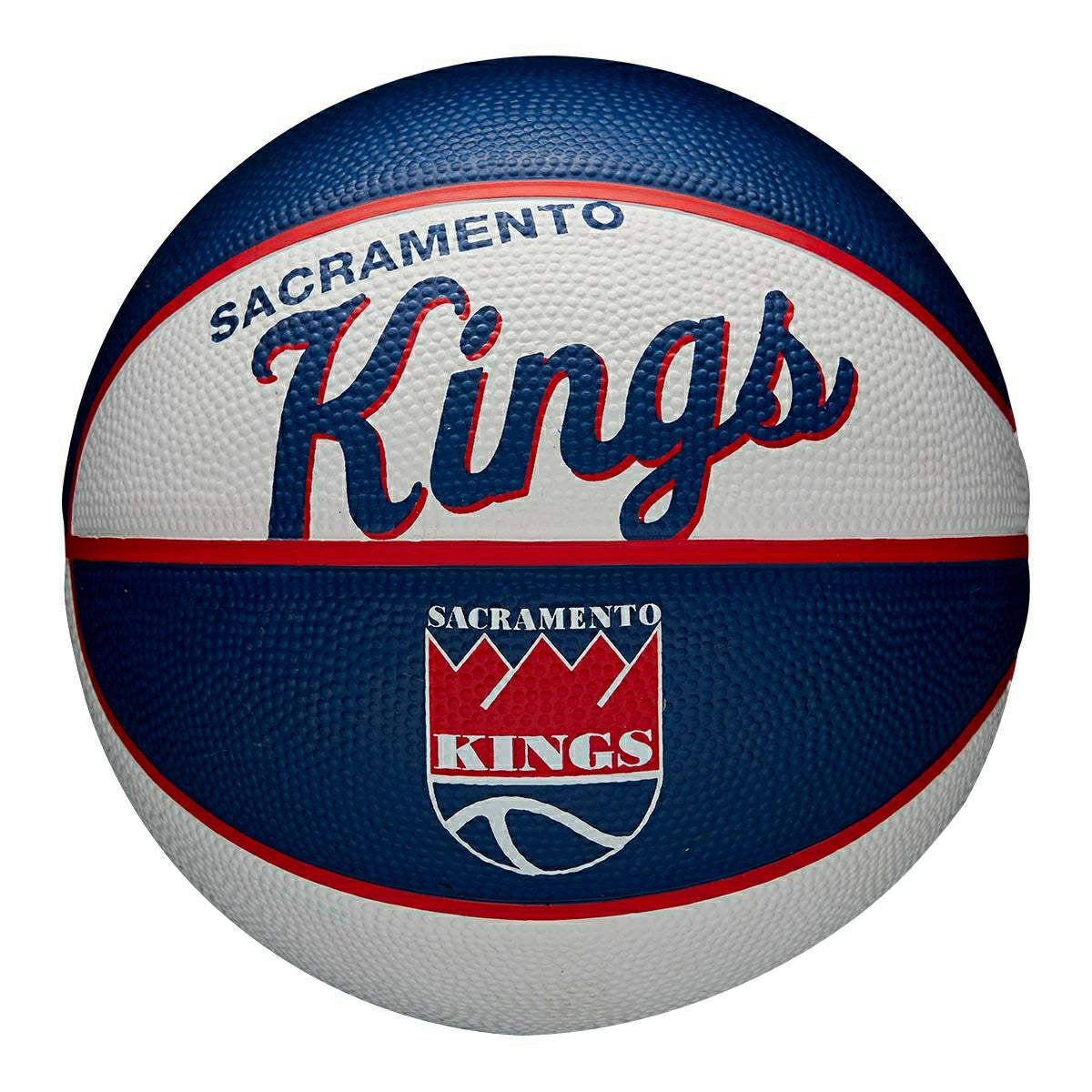 Sacramento Kings NBA Retro Wilson Mini Basketball (Size 3) Taass for sale