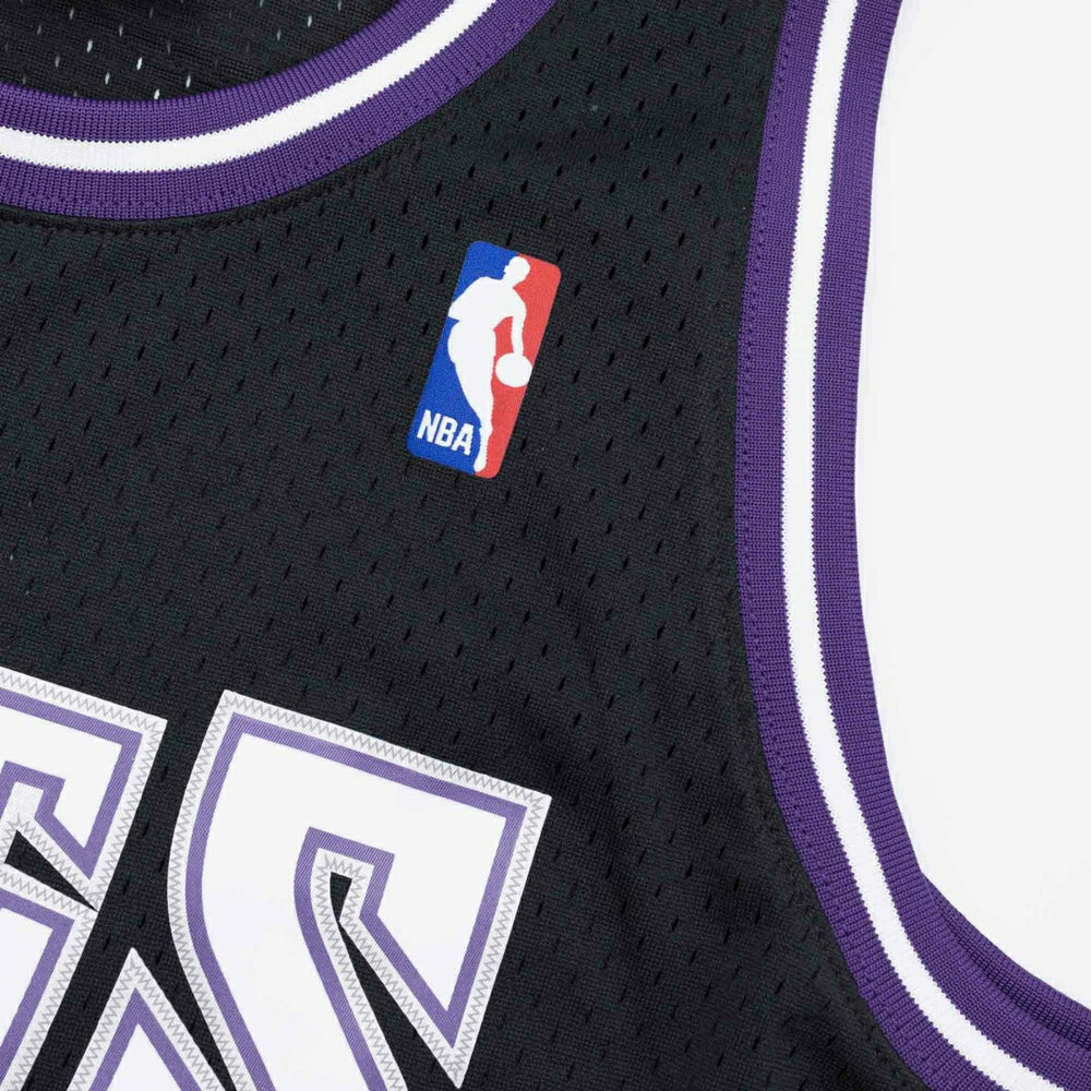 Mike Bibby #10 Sacramento Kings 2001-02 Mitchell & Ness Swingman NBA Jersey Black Taass US