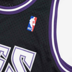 Mike Bibby #10 Sacramento Kings 2001-02 Mitchell & Ness Swingman NBA Jersey Black Taass US