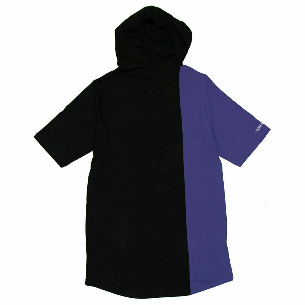 Sacramento Kings Split Mitchell & Ness Short Sleeve NBA Hoodie Classic