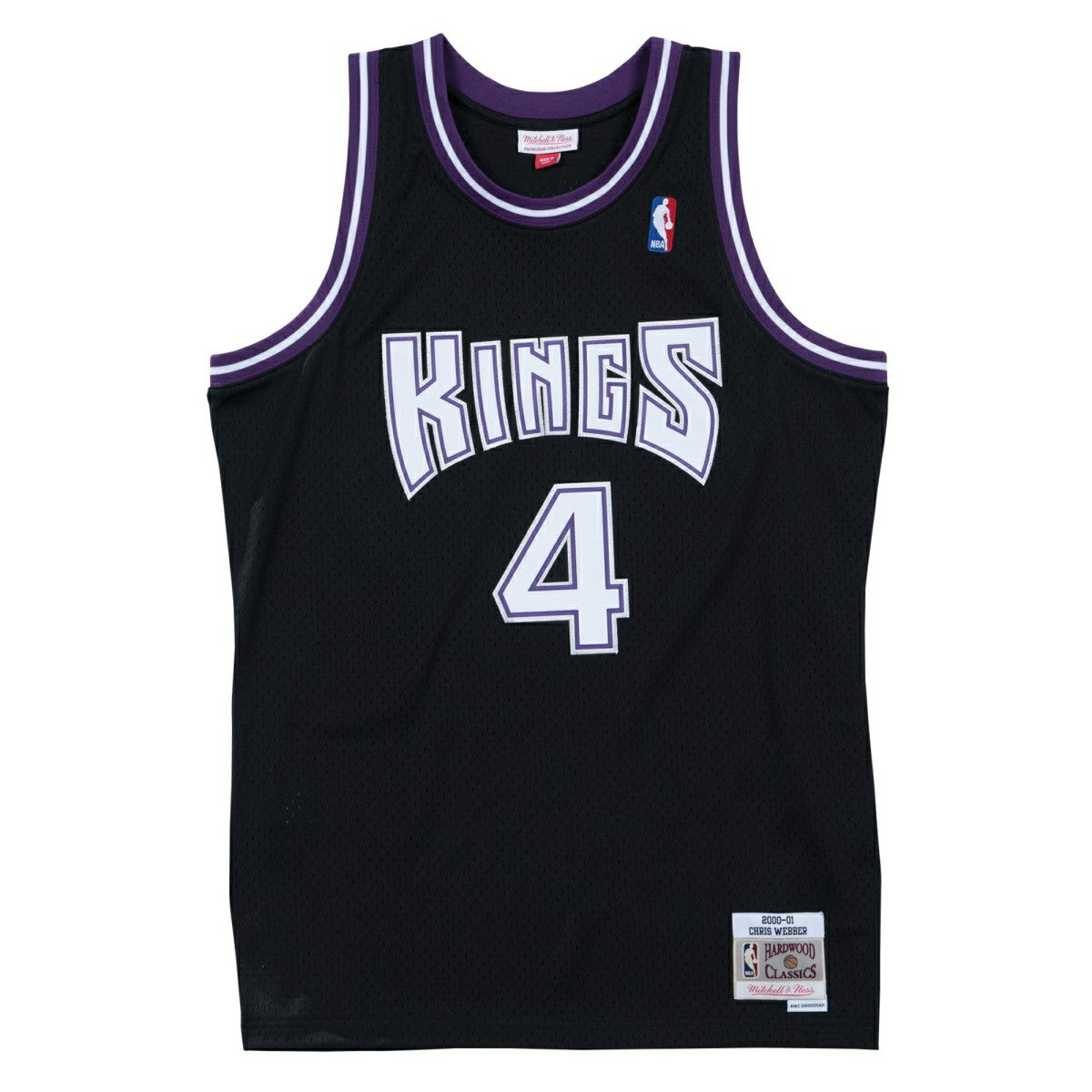 Chris Webber #4 Sacramento Kings 2000-01 Swingman NBA Jersey Fashion
