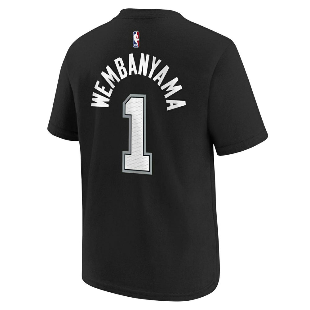 Victor Wembanyama #1 San Antonio Spurs Player NBA T-Shirt (YOUTH) Lifestyle