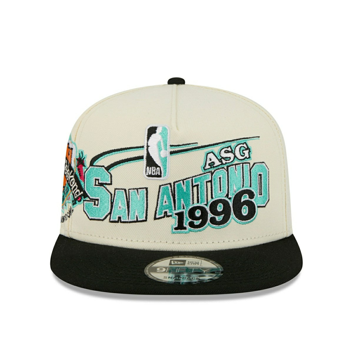 1996 NBA All-Star Game San Antonio 9FIFTY A-Frame Snapback Cap Taass US