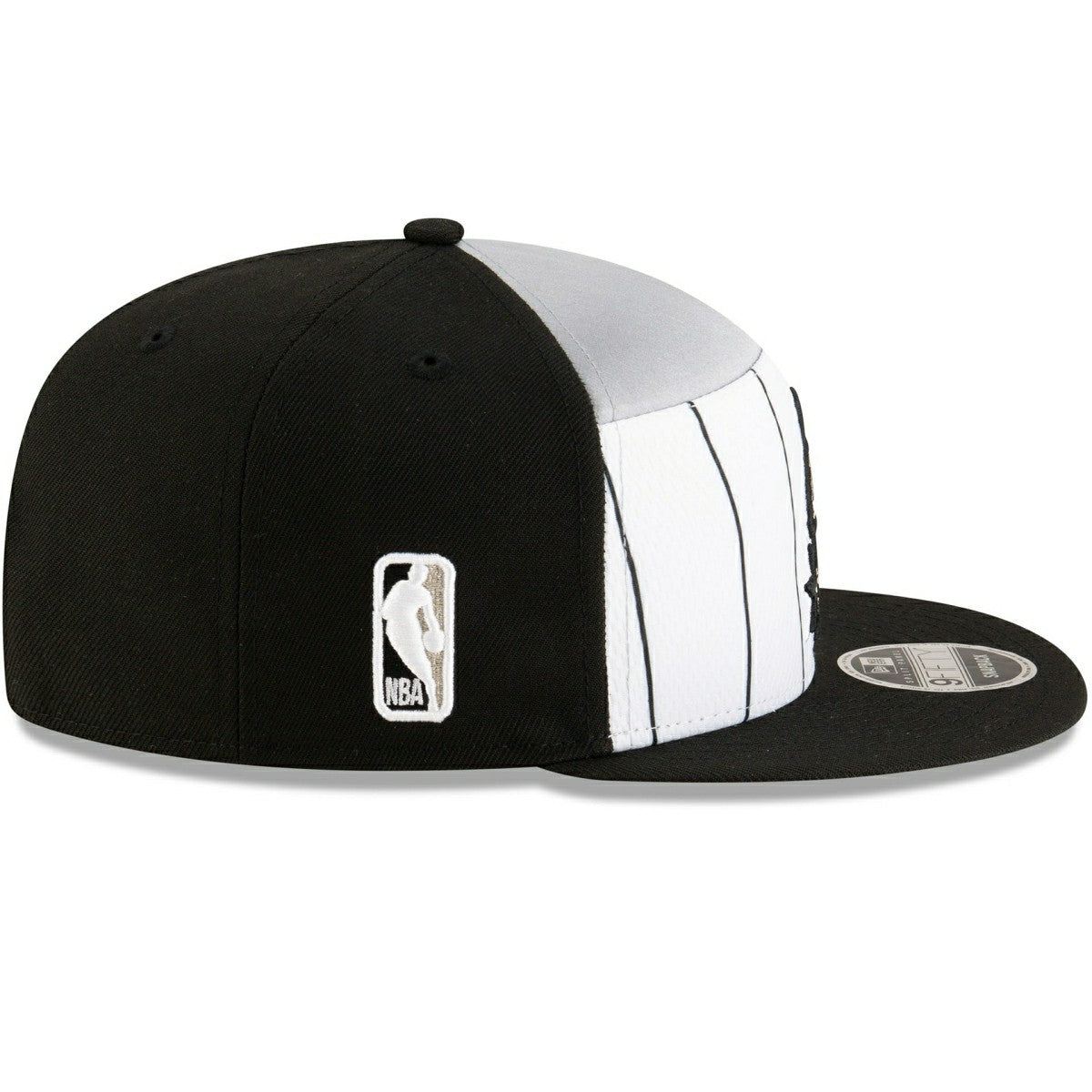 San Antonio Spurs 2025-26 NBA Tip-Off 9FIFTY Split Panel Snapback Cap Fashion
