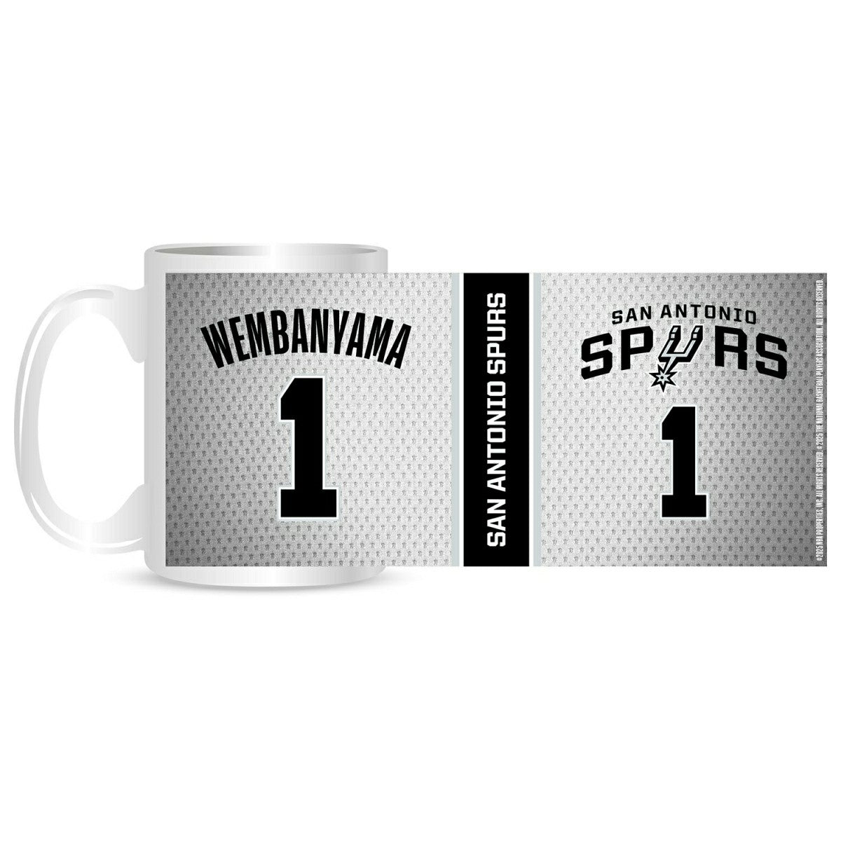 Victor Wembanyama #1 San Antonio Spurs NBA Mug (330 ml) Classic