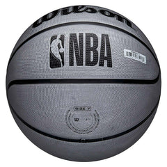 San Antonio Spurs Solid Wilson NBA Basketball Silver (Size 5) Fashion