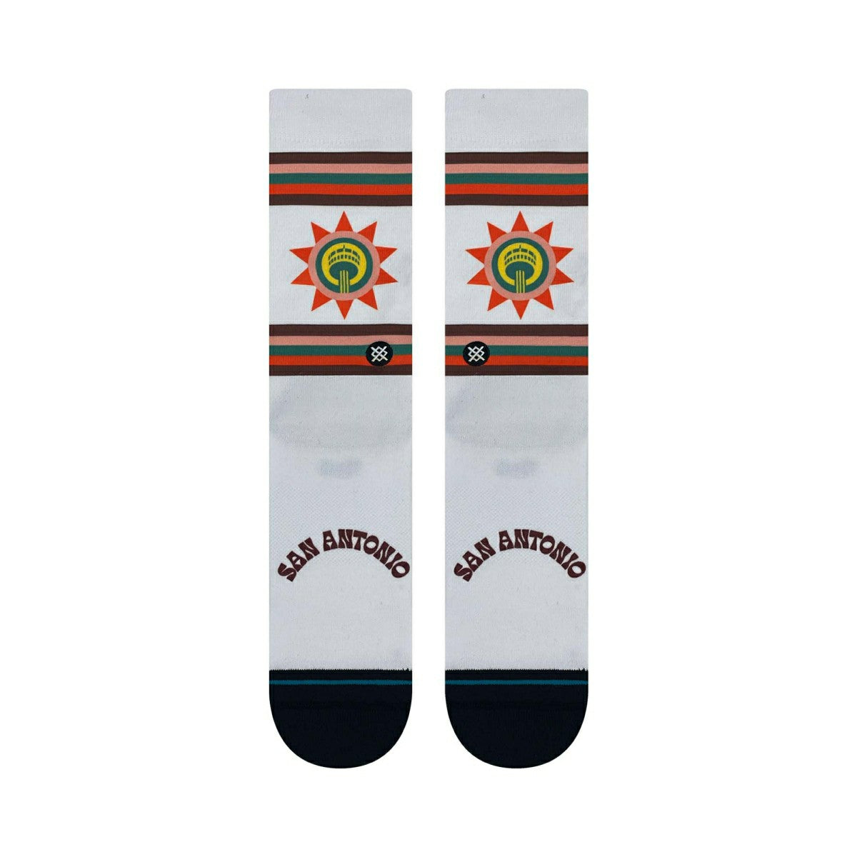 San Antonio Spurs 2023/24 NBA City Edition Stance Crew Socks Classic