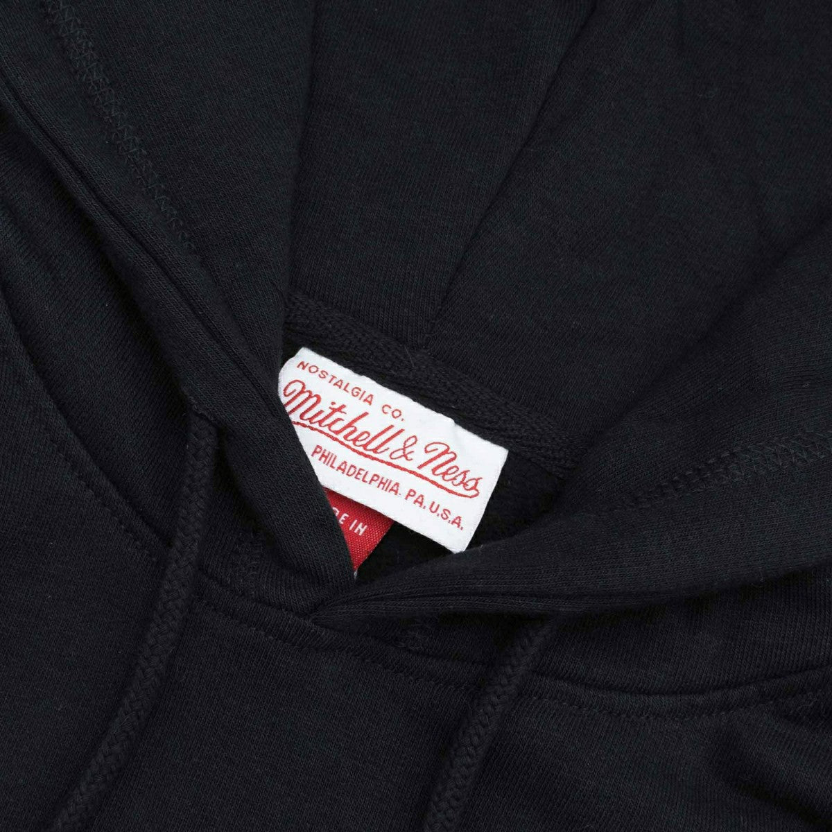 San Antonio Spurs Cropped Logo Mitchell & Ness NBA Hoodie Black Taass US