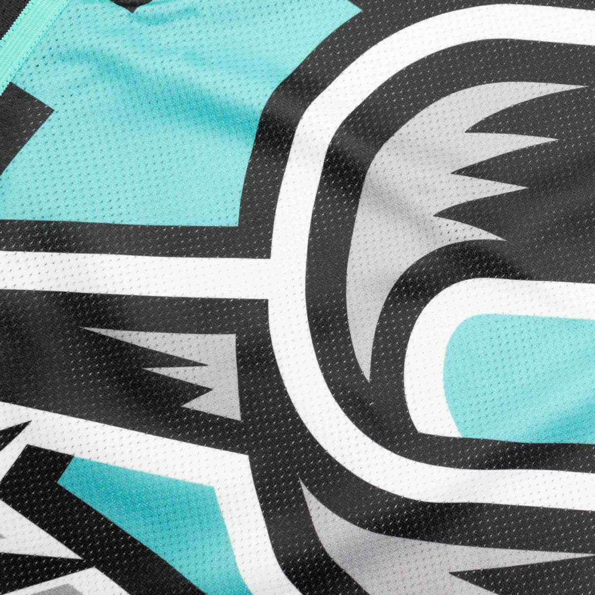 San Antonio Spurs Big Face 2.0 Mitchell & Ness NBA Jersey Grey Classic