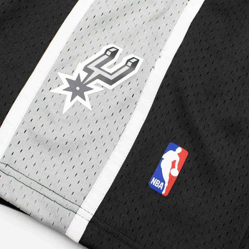 San Antonio Spurs 1998-99 Mitchell & Ness Swingman NBA Shorts Black Taass for sale