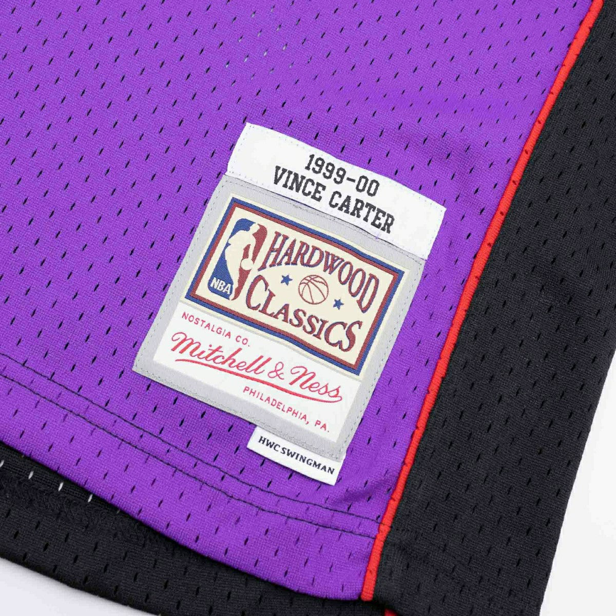 Vince Carter #15 Toronto Raptors 1999-00 Swingman NBA Jersey Purple/Black Taass US