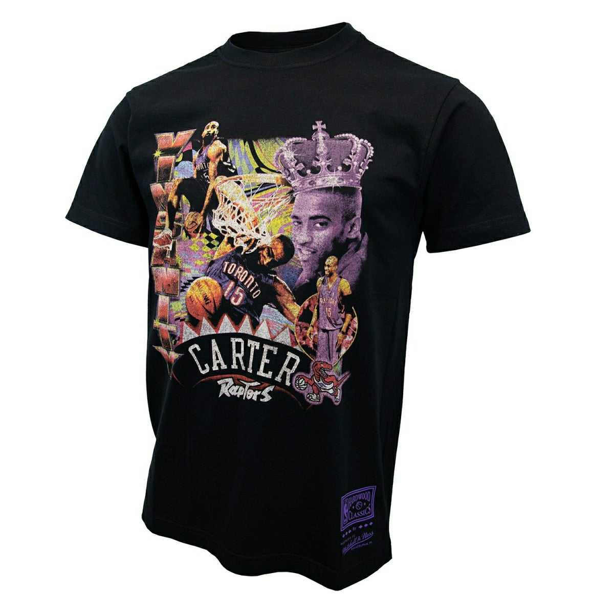 Vince Carter Toronto Raptors Mitchell & Ness Vintage Hype NBA Tee Black Taass US