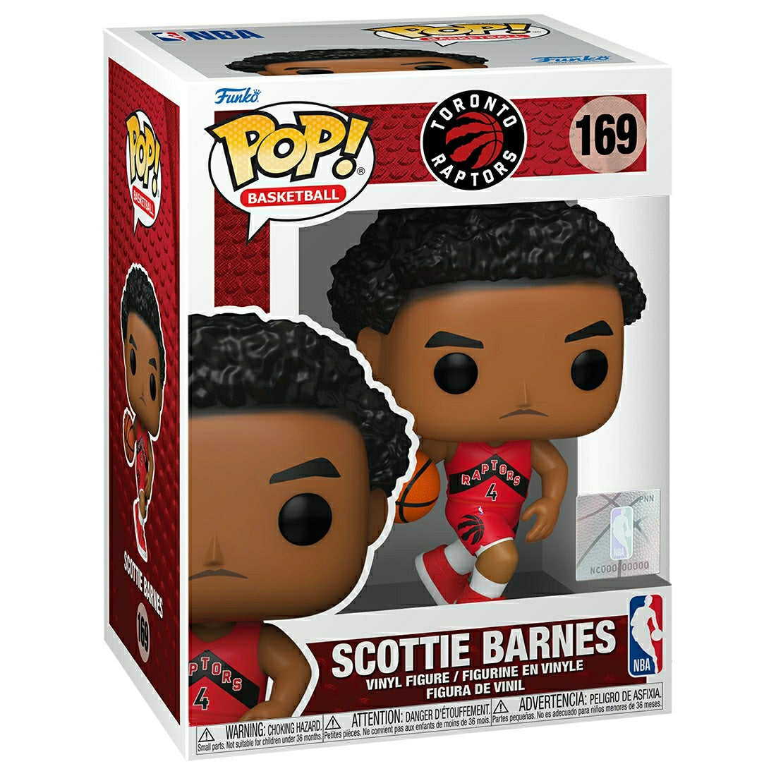 Funko POP! #169 Scottie Barnes Toronto Raptors Vinyl NBA Figure Lifestyle