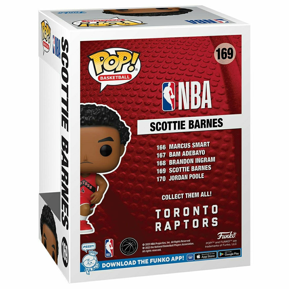 Funko POP! #169 Scottie Barnes Toronto Raptors Vinyl NBA Figure Lifestyle