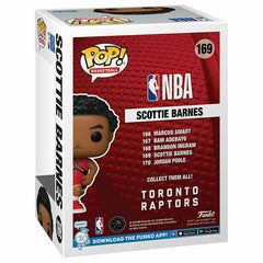 Funko POP! #169 Scottie Barnes Toronto Raptors Vinyl NBA Figure Lifestyle