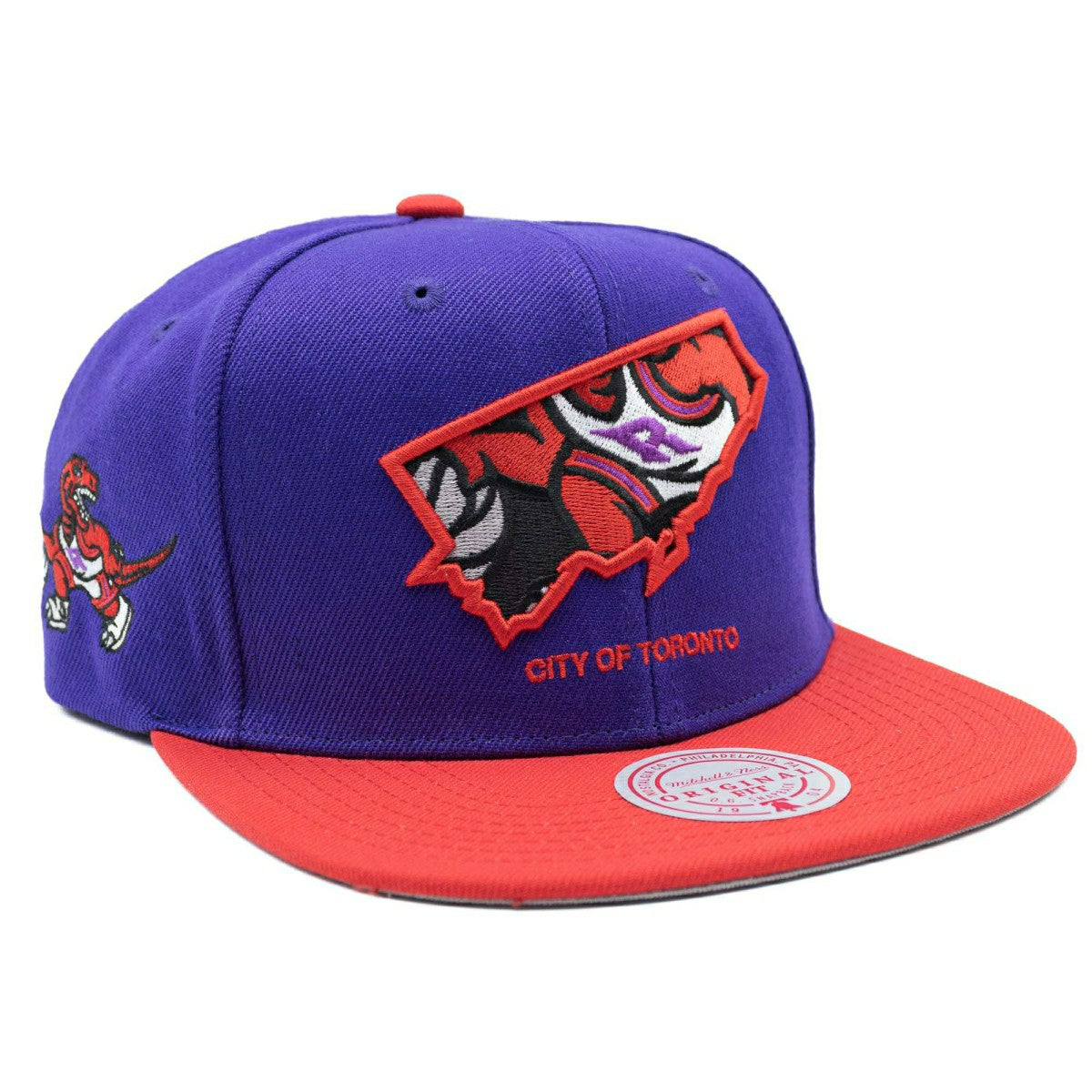 Toronto Raptors City Insider Mitchell & Ness Snapback NBA Cap Taass US