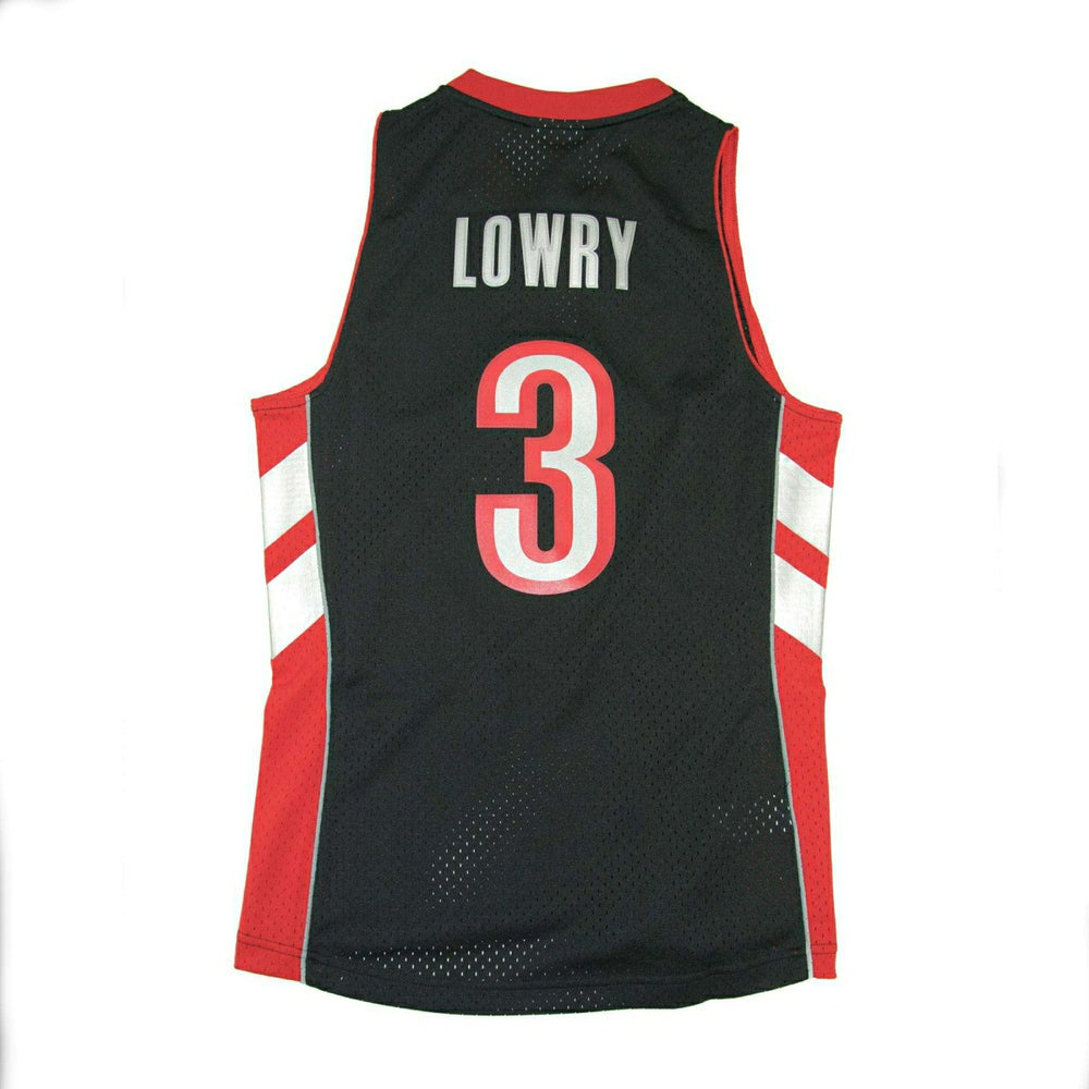 Kyle Lowry #3 Toronto Raptors 2012-13 Mitchell & Ness Swingman NBA Jersey Black Taass for sale