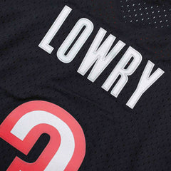 Kyle Lowry #3 Toronto Raptors 2012-13 Mitchell & Ness Swingman NBA Jersey Black Taass for sale