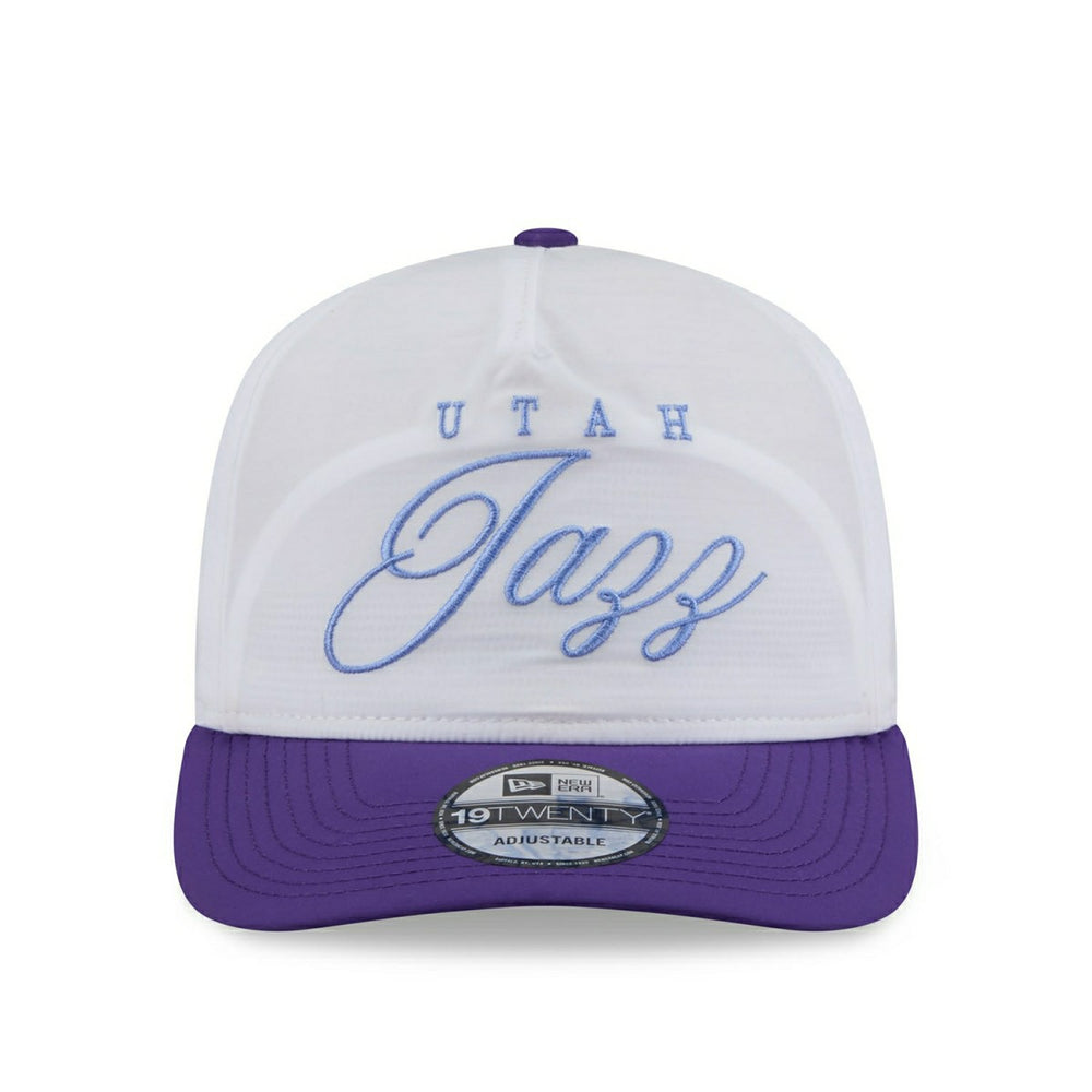 Utah Jazz 2025 NBA Draft 19Twenty Adjustable Cap OTC White Fashion