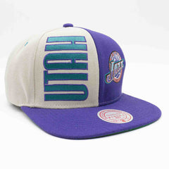 Utah Jazz Pop Panel Mitchell & Ness Snapback NBA Cap Classic