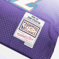 John Stockton #12 Utah Jazz 1996-97 Mitchell & Ness Swingman NBA Jersey Purple Taass sale