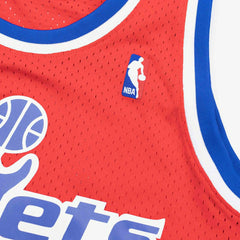 Chris Webber #2 Washington Bullets 1994-95 Swingman NBA Jersey Red Classic