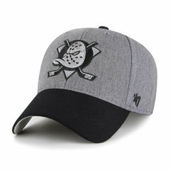 Anaheim Ducks '47 MVP Granite Adjustable NHL Cap Charcoal Classic
