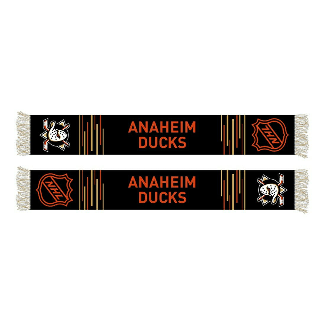 Anaheim Ducks Wordmark NHL Scarf Fashion