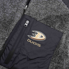 Anaheim Ducks G-III NHL Reversible Sherpa Winter Vest Taass sale